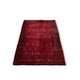 Turkaman Teppich 130 x 60 cm - dunkelrot