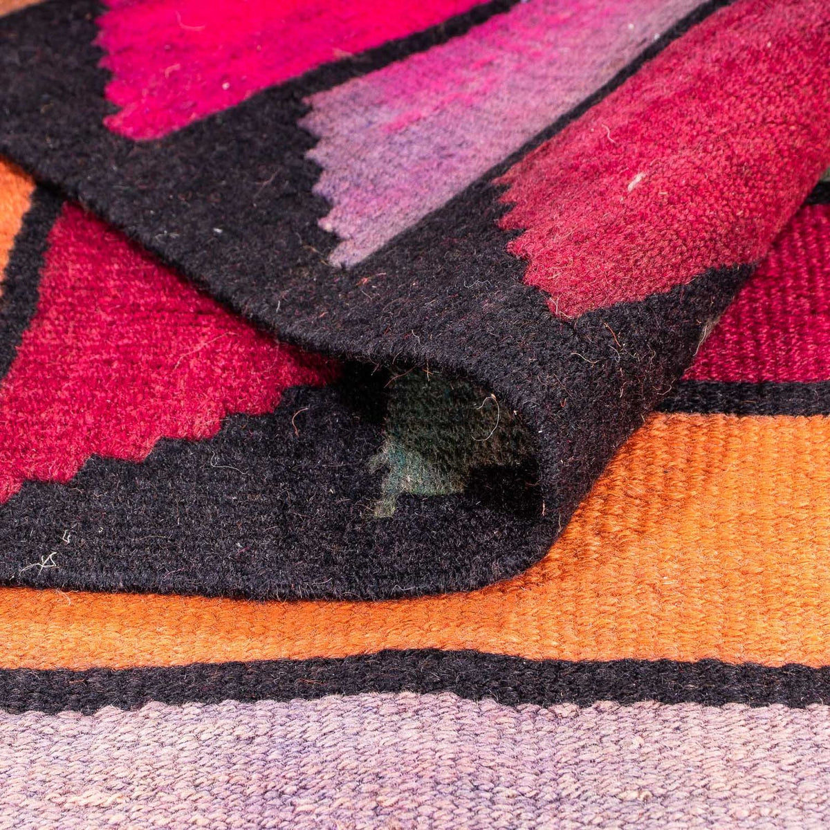 Kelim Teppich - Old 330 x 150 cm - mehrfarbig