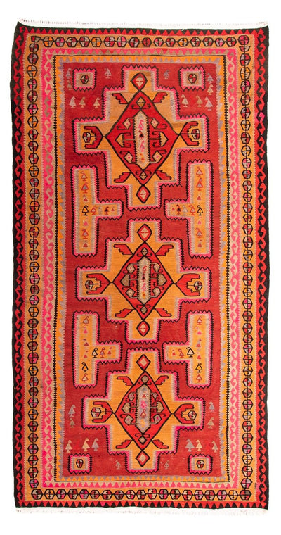 Kilim ancien Tapis 190x350cm