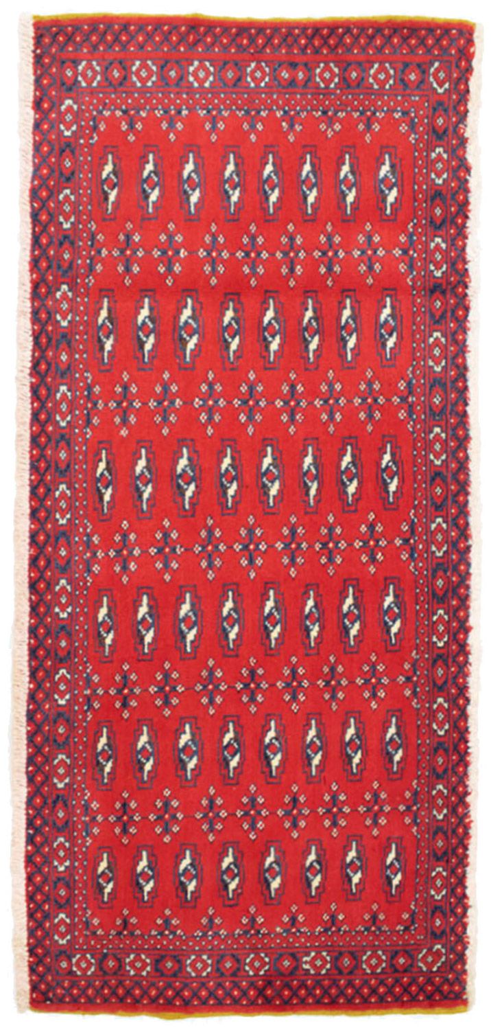 Turkaman Teppich 130 x 60 cm - rot