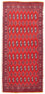 Turkaman Teppich 130 x 60 cm - rot