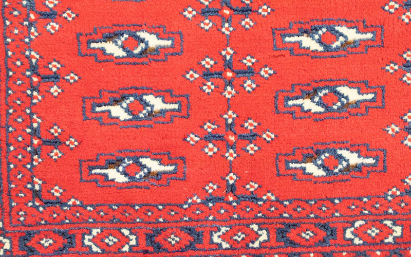 Turkaman Teppich 130 x 60 cm - rot