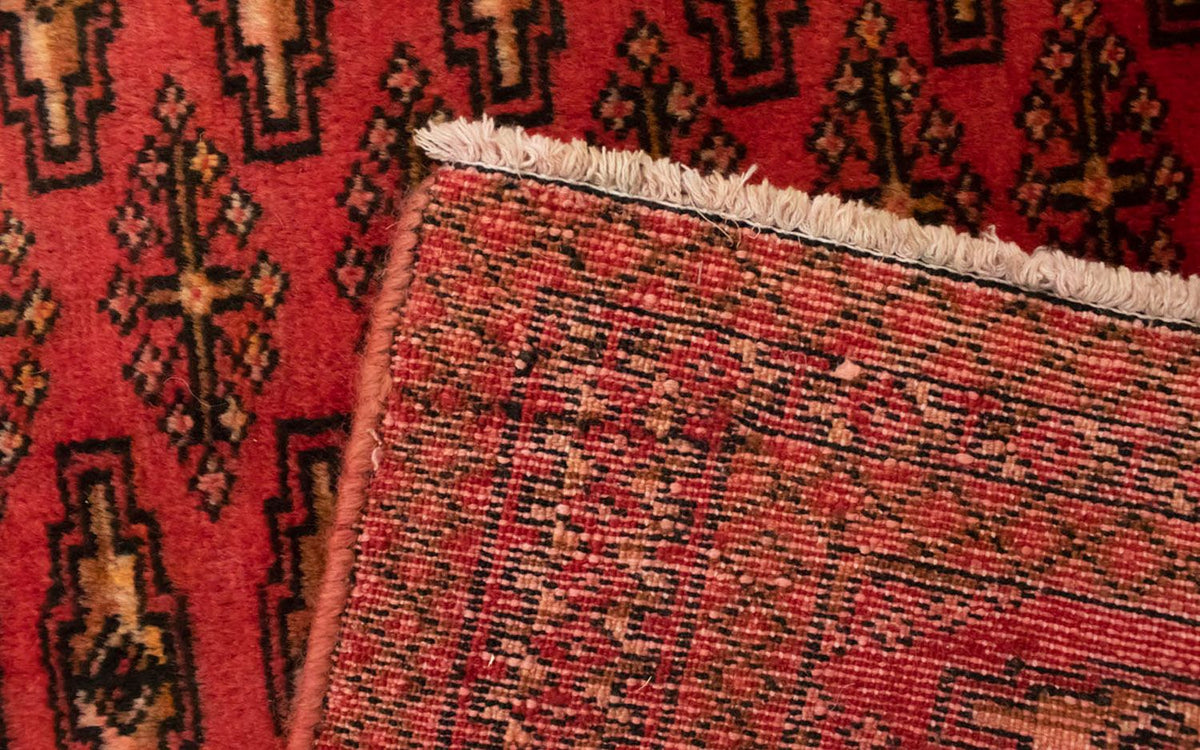 Tapis Turkaman - 130 x 60 cm - rouge