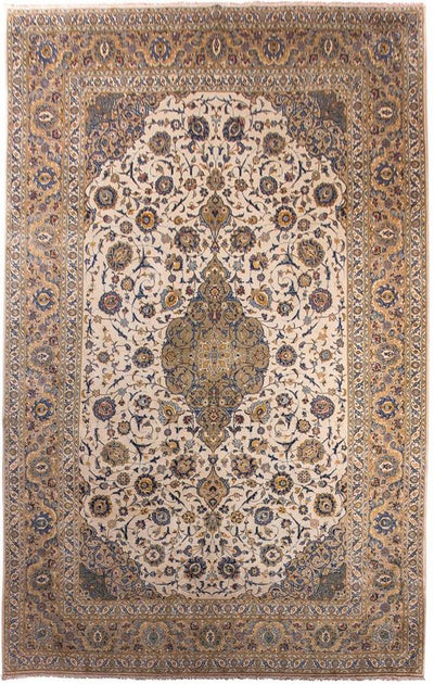 Keshan Teppich 295x415cm - Perserteppich - beige