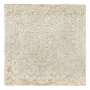 Wollteppich 66 x 67 cm Teppich Quadratisch