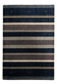Tapis Gabbeh - Loribaft Softy - 240 x 172 cm - bleu foncé