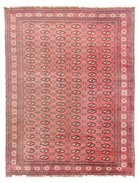 Tapis Turkaman - 268 x 195 cm - rose