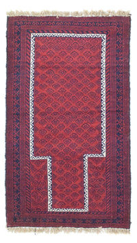 Tapis Belutsch - 135 x 79 cm - rouge