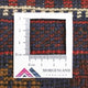Belutsch Teppich 137 x 84 cm