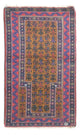 Belutsch Teppich 140 x 76 cm - blau