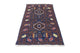 Belutsch Teppich 136 x 76 cm - blau