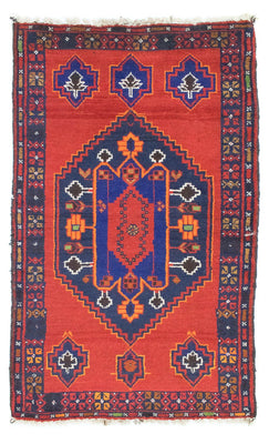 Belutsch Teppich 138 x 79 cm - orange