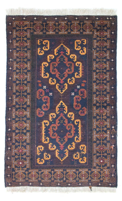 Belutsch Teppich 134 x 81 cm - braun