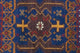 Belutsch Teppich 137 x 81 cm - blau