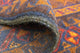 Belutsch Teppich 137 x 81 cm - blau