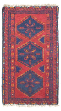 Tapis Belutsch - 131 x 78 cm - rouge