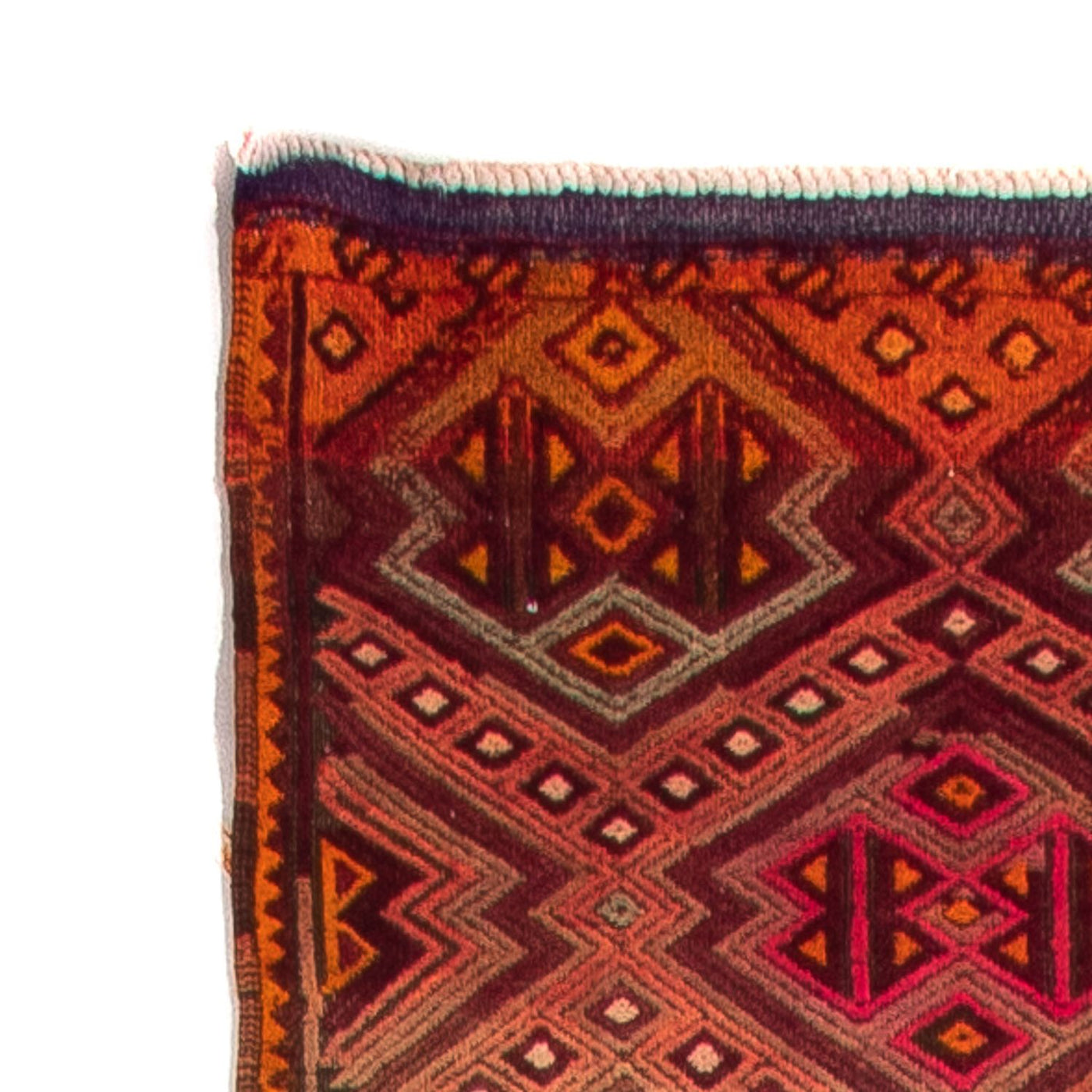 Kilim ancien Tapis 400x75cm