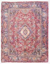Tapis persan - Classique - 377 x 290 cm - rouge
