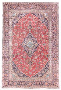 Tapis persan - Keshan - 410 x 274 cm - rouge