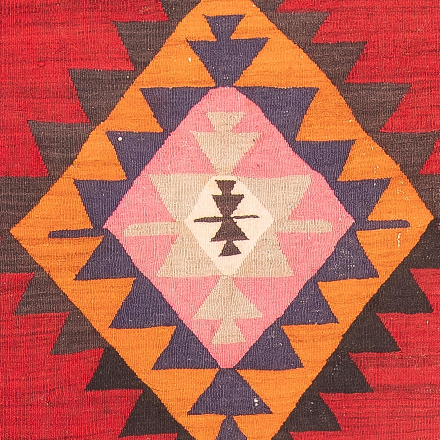 Tapis Kelim ancien / antique Tapis 390x150cm
