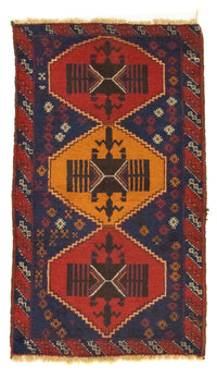 Tapis Belutsch - 145 x 83 cm - bleu