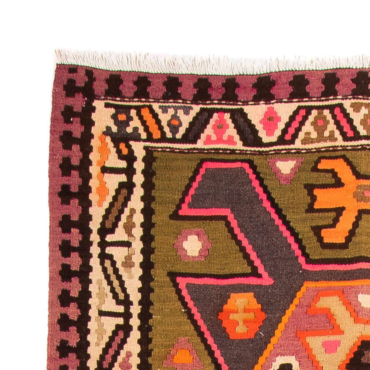 Tapis Kelim ancien / antique Tapis 305x145cm