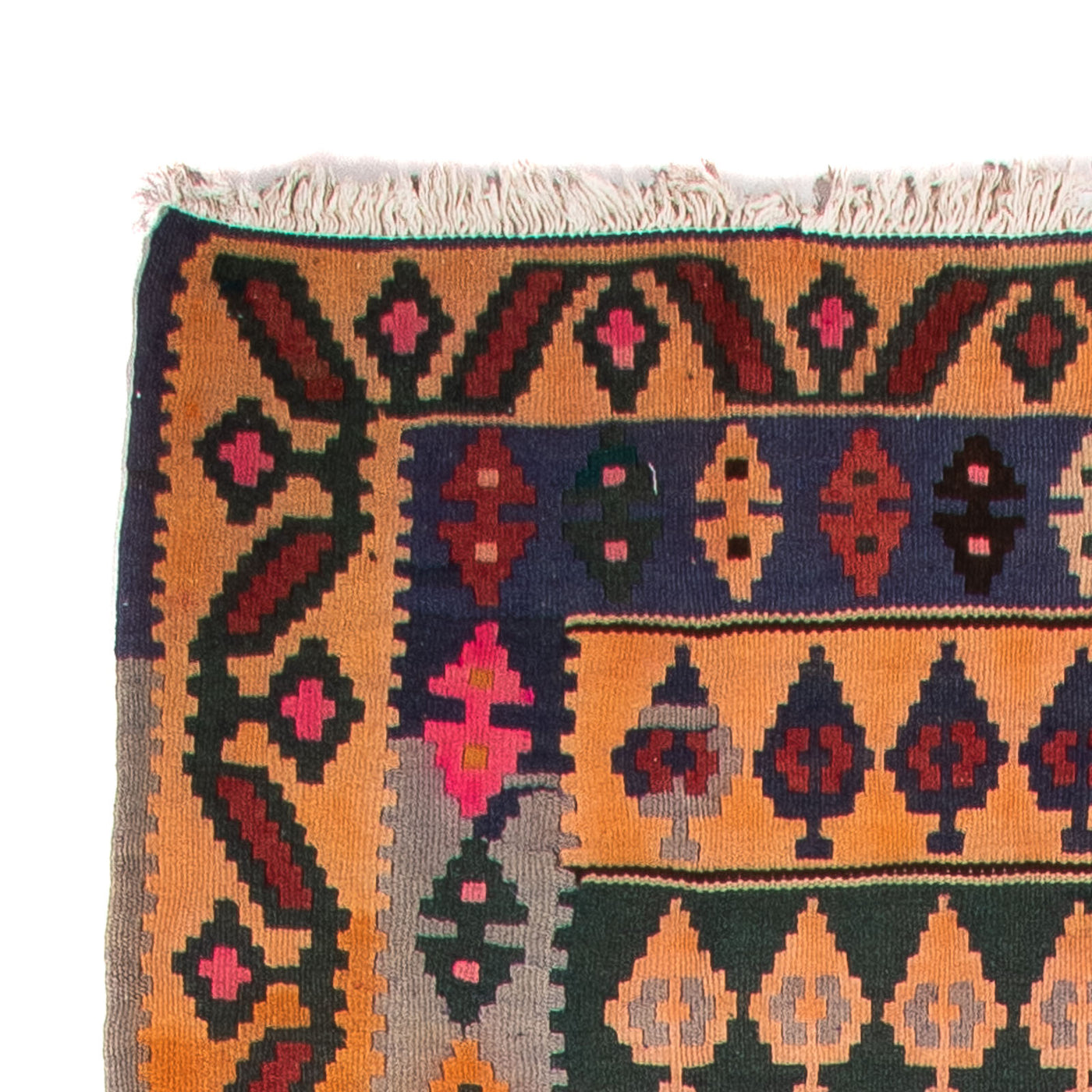 Kilim ancien Tapis 350x140cm