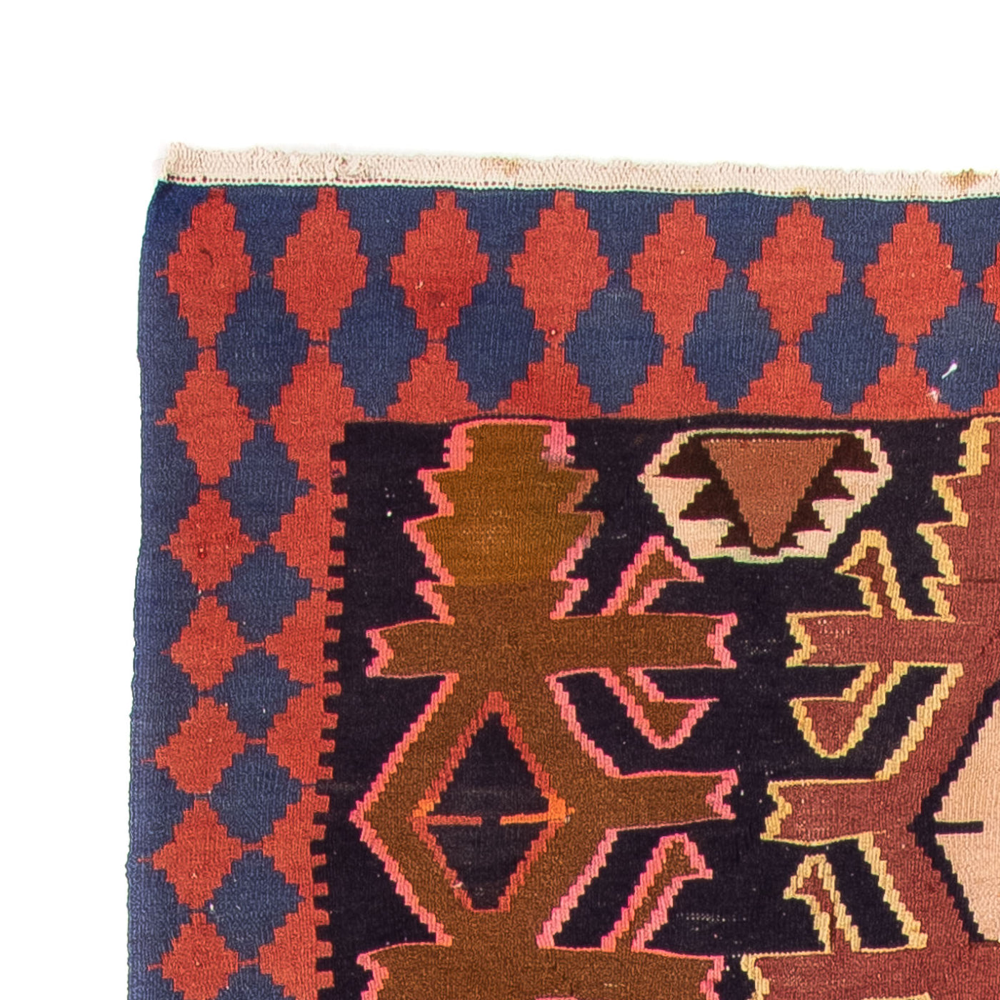 Kilim ancien Tapis 300x135cm