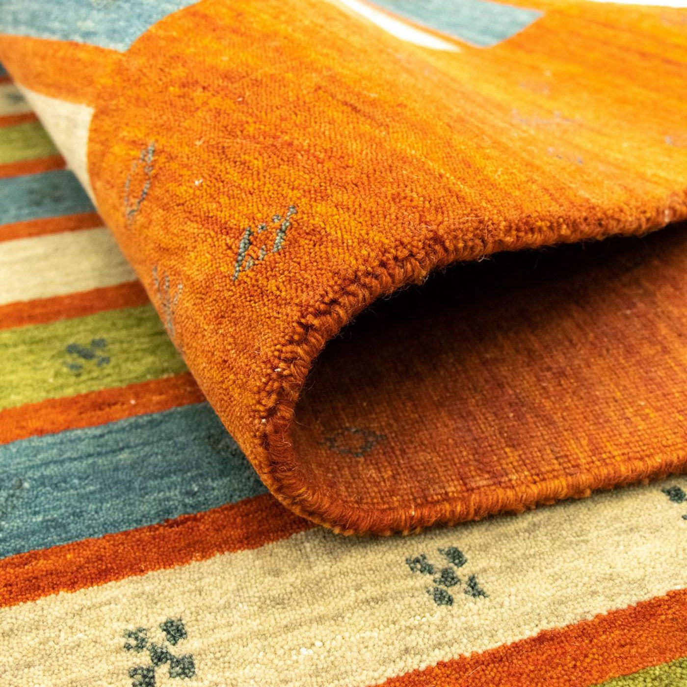 Gabbeh Loom Tappeto 203x144cm - Tappeto di lana