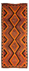 Kilim antico Tappeto 140x320cm - multicolore - Passatoia / Multicolore / 140 x 320 cm Passatoia