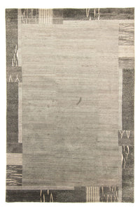 Tapis Népalais - 301 x 202 cm - anthracite