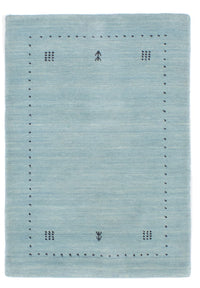 Tapis Gabbeh - Softy - 95 x 65 cm - turquoise