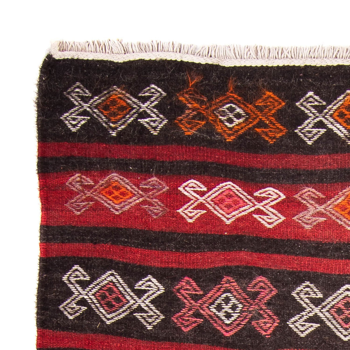 Tapis Kelim - Vieux - 160 x 115 cm - multicolore