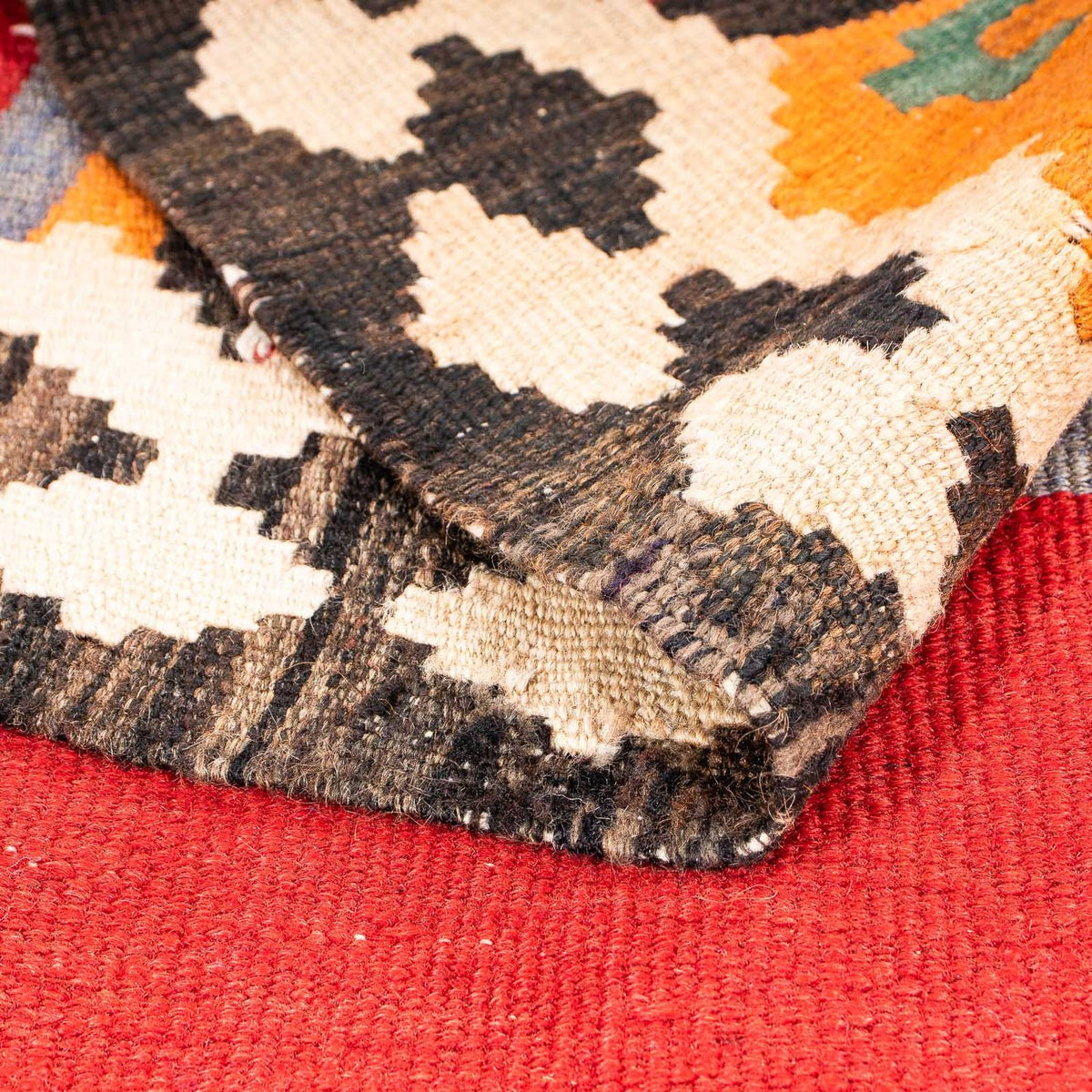 Kelim Teppich - Old 270 x 145 cm - mehrfarbig