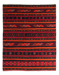 Tapis Kelim - Vieux - 200 x 170 cm - multicolore