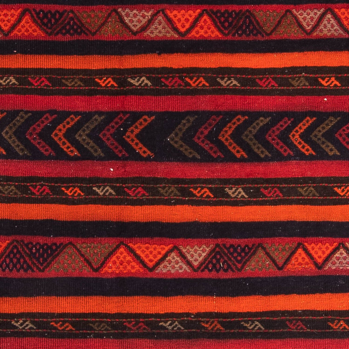 Kelim Teppich - Old 200 x 170 cm - mehrfarbig