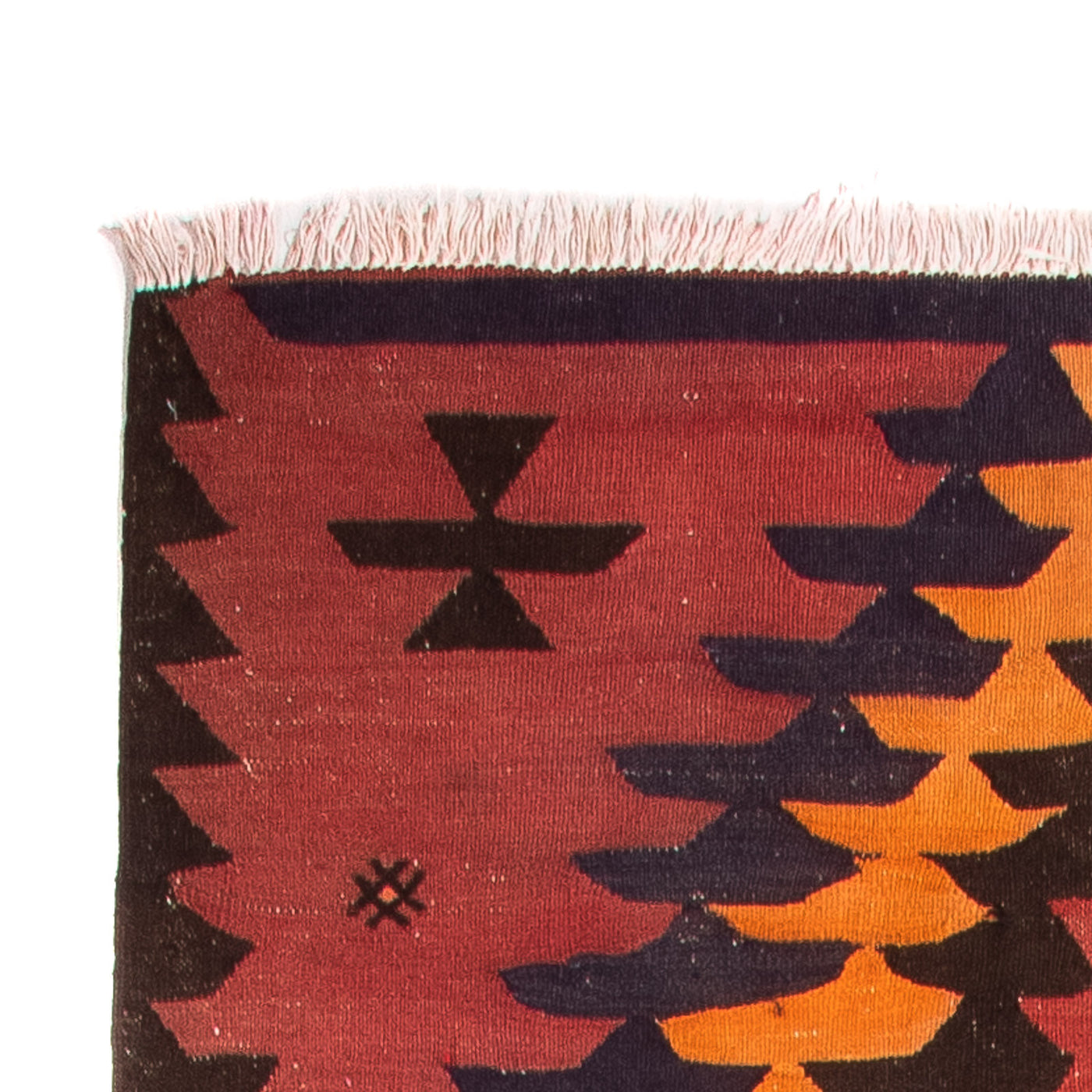 Tapis Kelim ancien / antique Tapis 390x130cm