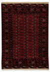 Tapis de Boukhara Tapis 120x164cm - Tapis oriental - rouge - Rectangle / Rouge / 120 x 164 cm Rectangle