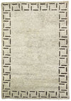 Tappeto Nepal 124x183cm - Tappeto di lana - Rettangolo / Beige / 124 x 183 cm Rettangolo