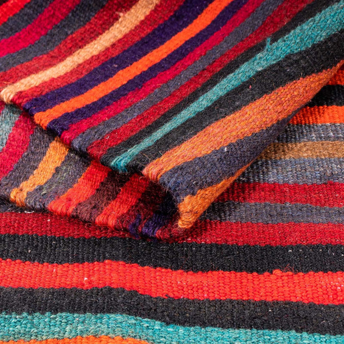 Kelim Teppich - Old 195 x 100 cm - mehrfarbig