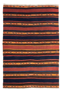Tapis Kelim - Vieux - 210 x 155 cm - multicolore