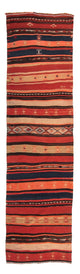 Kilim ancien Tapis 315x95cm