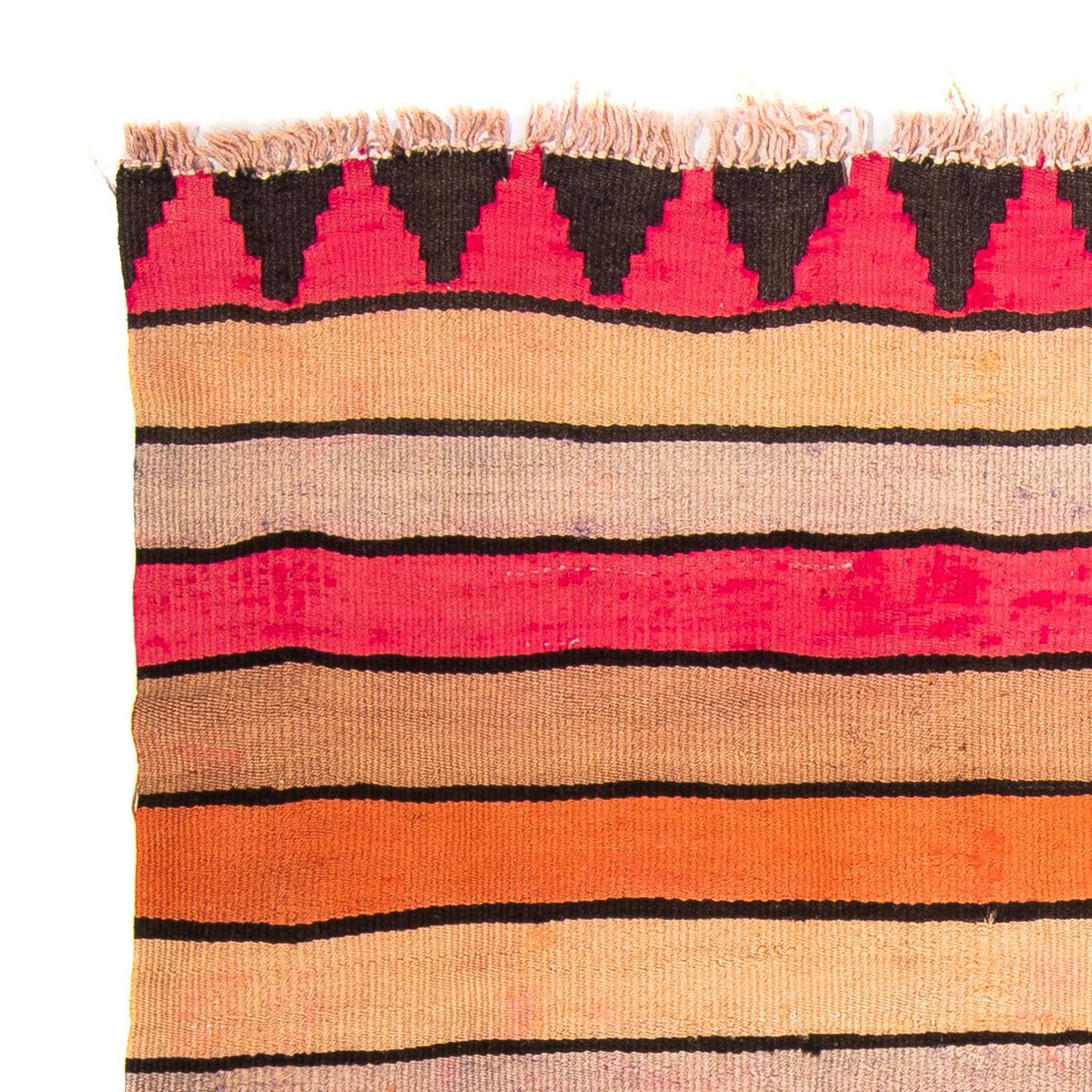 Kelim Teppich - Old 110 x 120 cm - mehrfarbig