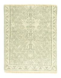 Tappeto di lana - 74 x 60 cm - beige