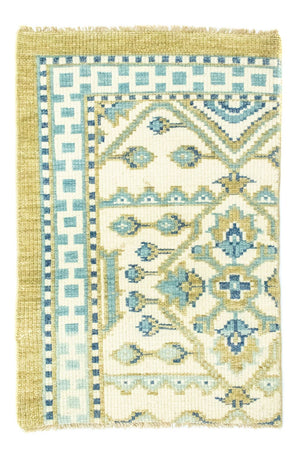 Designer Teppich 92 x 59 cm - beige
