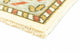 Designer Teppich 92 x 60 cm - beige
