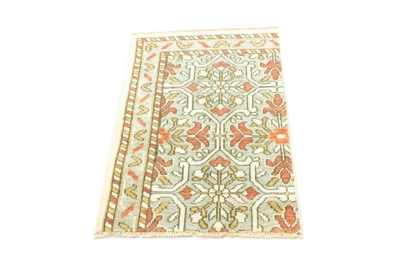 Designer Teppich 92 x 60 cm - beige