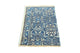 Designer Teppich 92 x 59 cm - blau