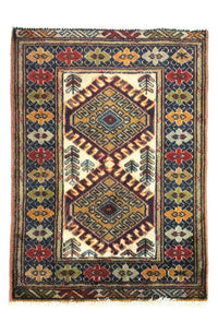 Tapis Turkaman - 86 x 60 cm - beige