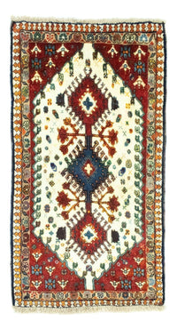 Tapis persan - Nomadic - 105 x 60 cm - beige